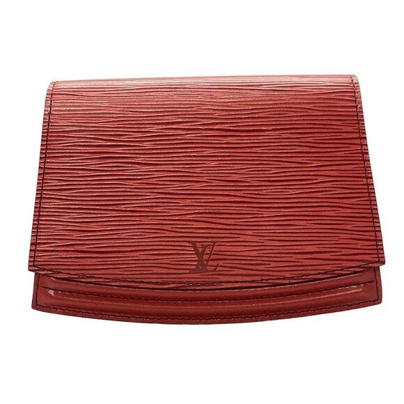 Auth LOUIS VUITTON Bum Bag Tilsitt M52607 Castilian Red Epi - VI1901 Bum Bag - Picture 2 of 6